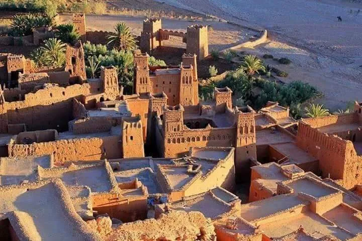 Historic earthen kasbah of Ait Ben Haddou