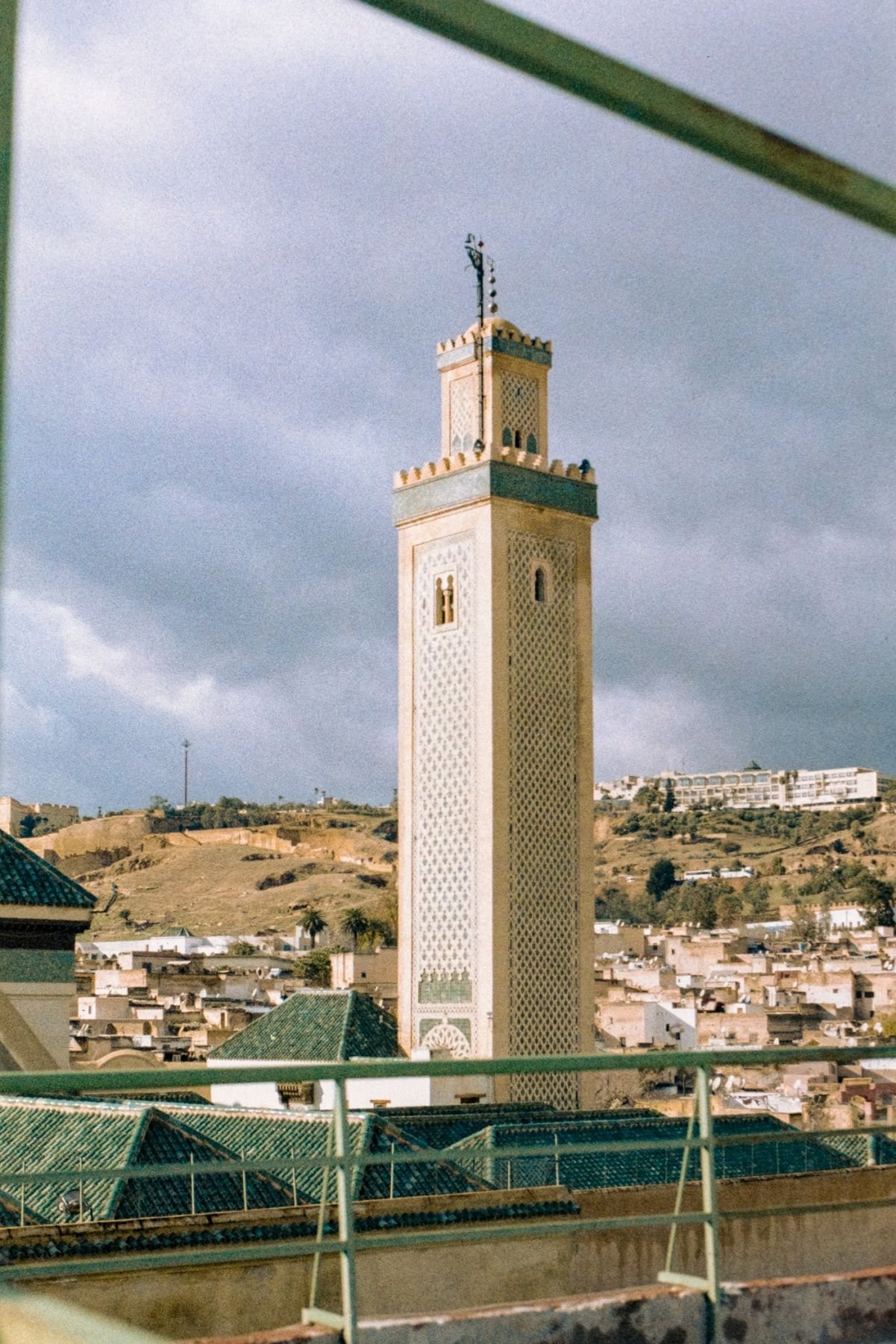 Fes medina minaret