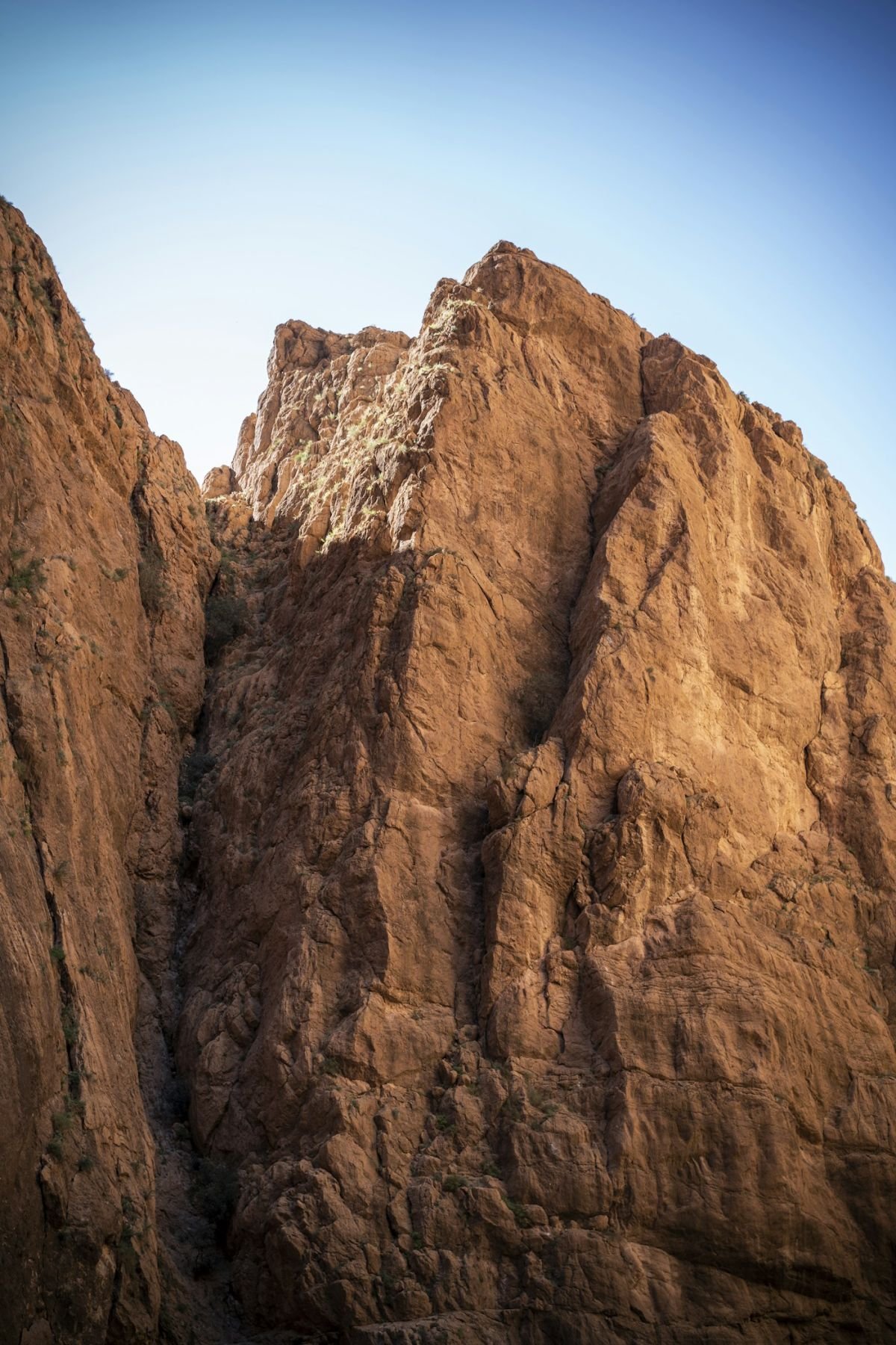 Dades Gorge at sunrise