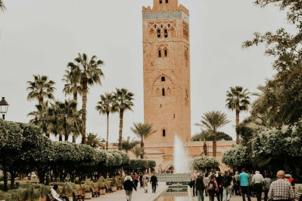 Marrakesh beautiful history mosque