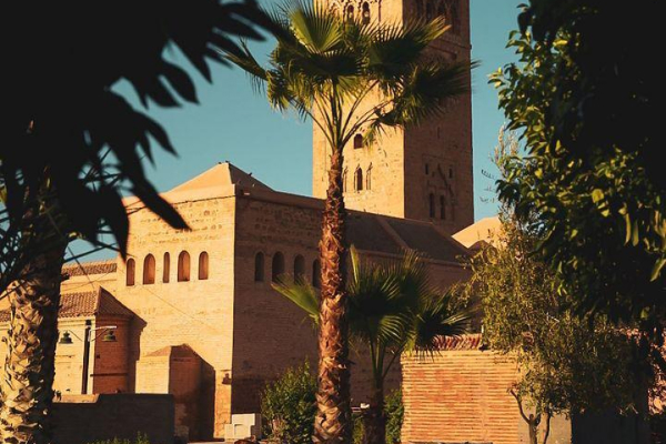 Admire the stunning architecture and intricate details of Marrakesh's beloved mosque
